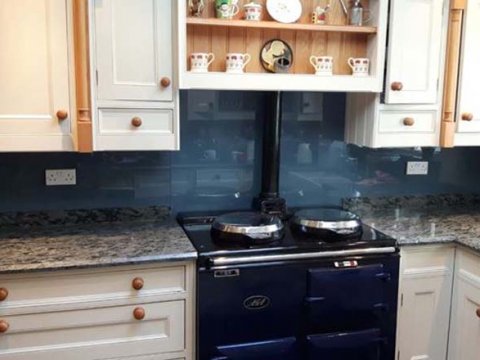 glass upstands and 