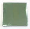 Glass cut to size green mirror