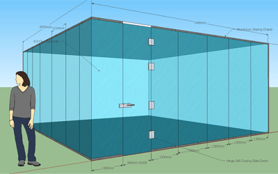 glass office partitions