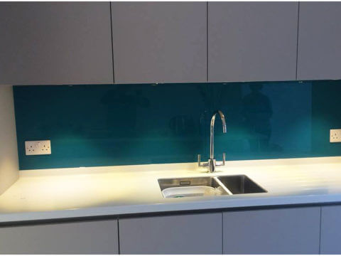 kitchen glass  backs
