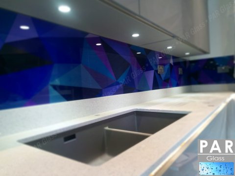 glass subway tile backsplash ideas