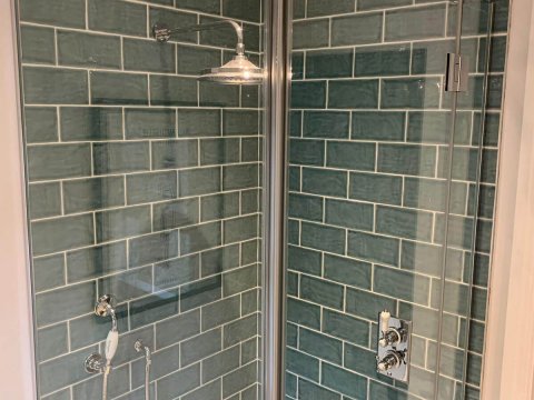 frameless sliding glass shower doors