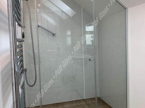 glass shower cabin
