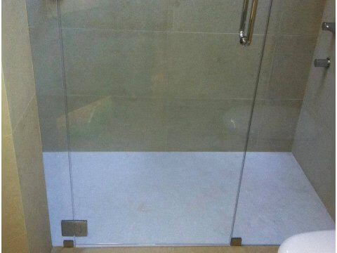 glass shower divider