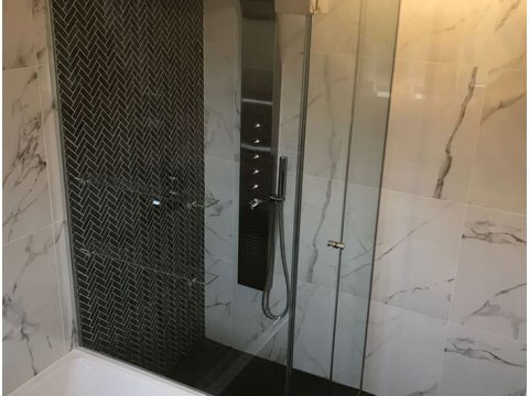 glass shower panels cut to size