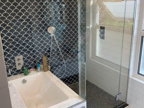 glass shower screen