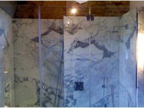 half glass shower door for bathtub