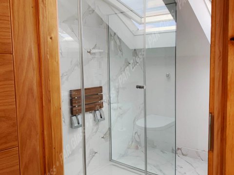 high end glass shower doors