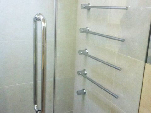 opaque glass shower screens