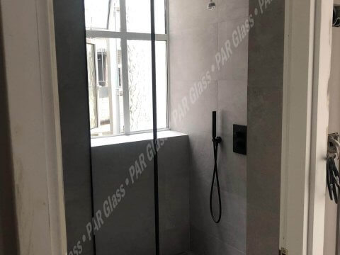 walk in shower glass
