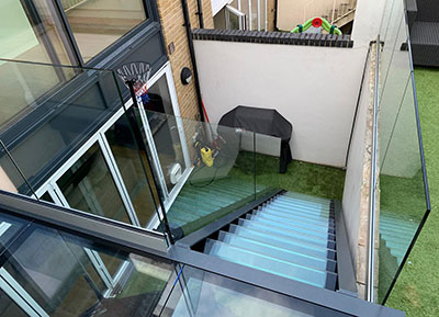 glass balustrades London