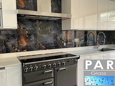 back painted glass splashback