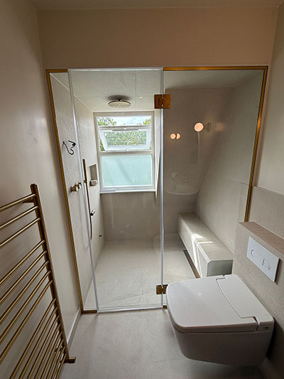 glass shower