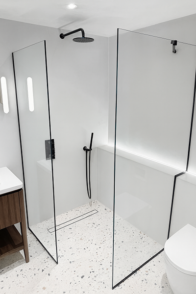 bespoke shower screen